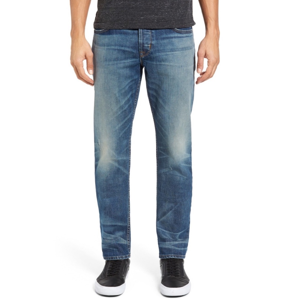 Hudson Blake Slim Fit Mid Rise Jeans Withstand 29 - Picture 2 of 5